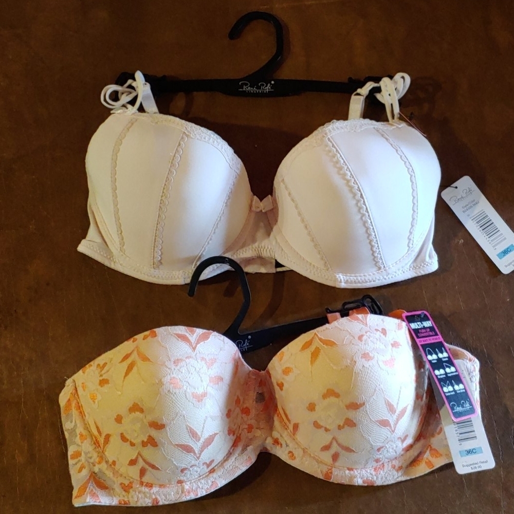 NWT Set of 2 Rene Rofe size 36B